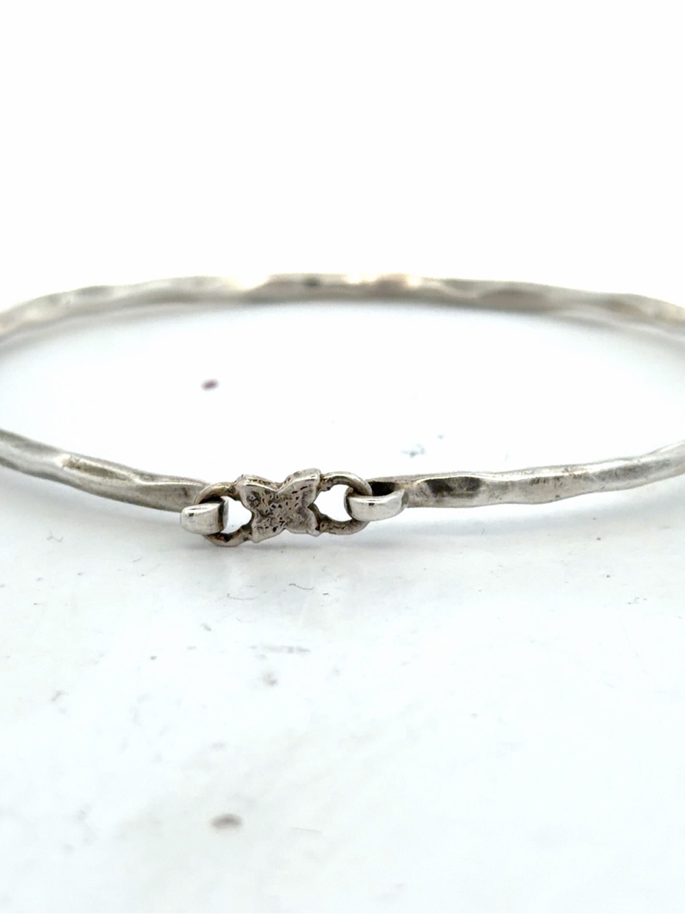 Waxing poetic Sterling Bangle